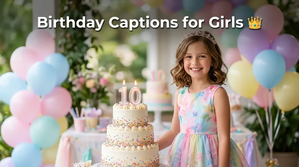 10th Birthday Captions for Instagram