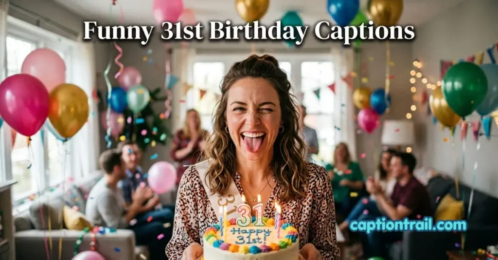 31st Birthday Captions for Instagram