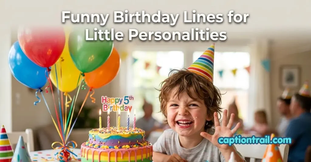 5th Birthday Captions for Instagram