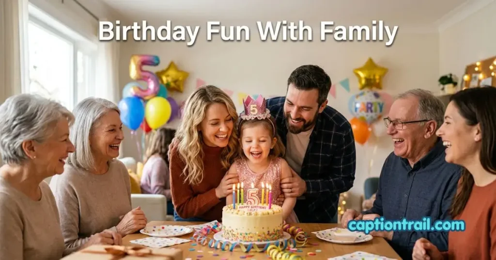 5th Birthday Captions for Instagram