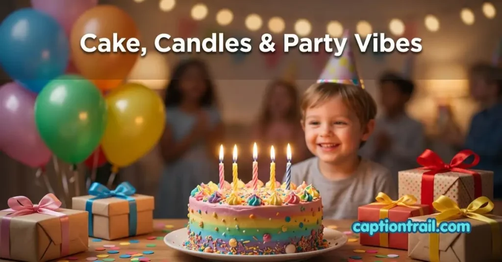 5th Birthday Captions for Instagram