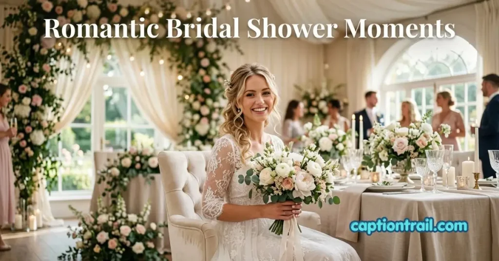 Bridal Shower Captions for Instagram for Bride