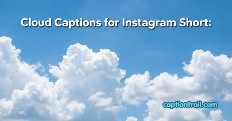 Cloud Captions for Instagram Short