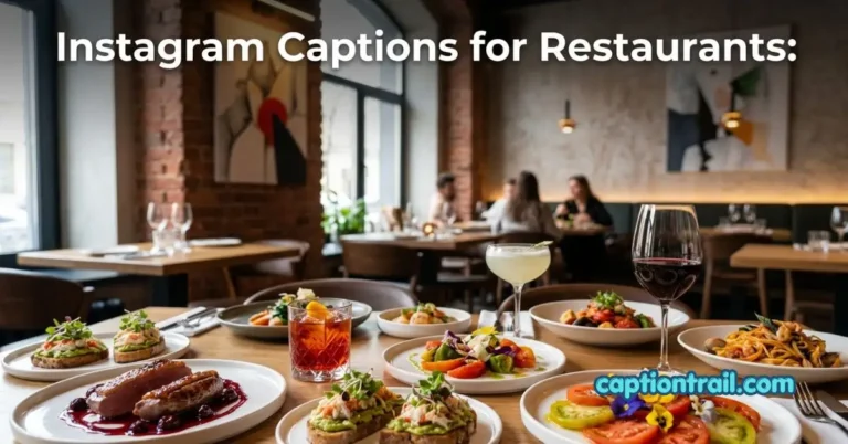 Instagram Captions for Restaurants