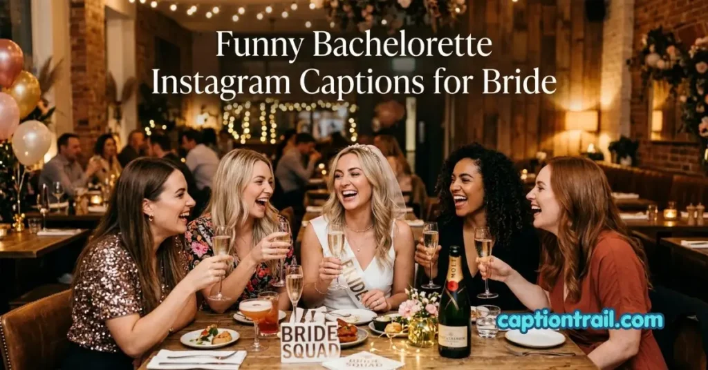 Bachelorette Instagram Captions for Bride