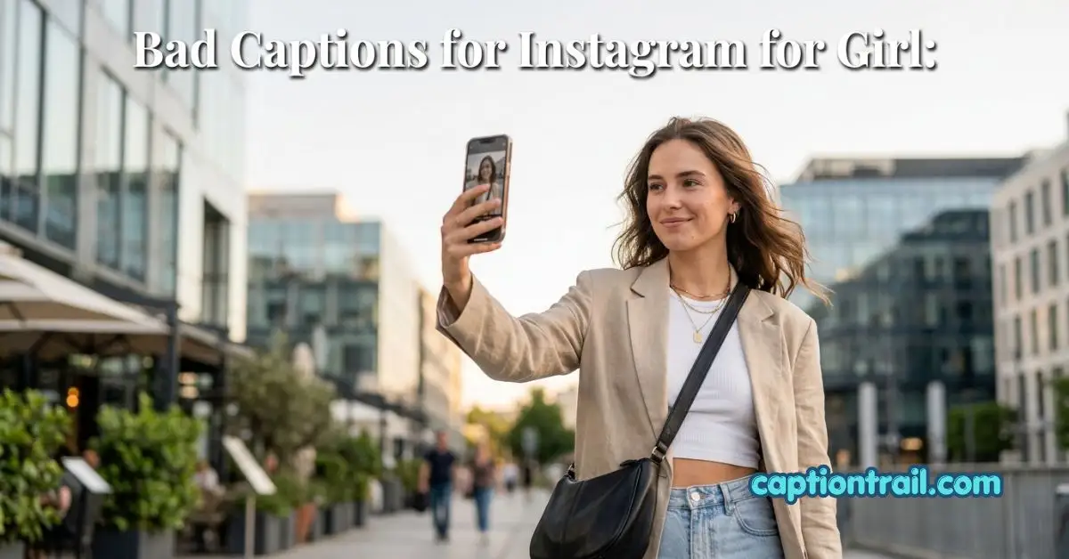 Bad Captions for Instagram for Girl