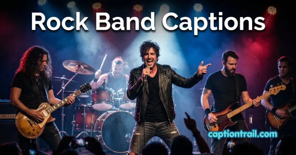 Band Captions for Instagram