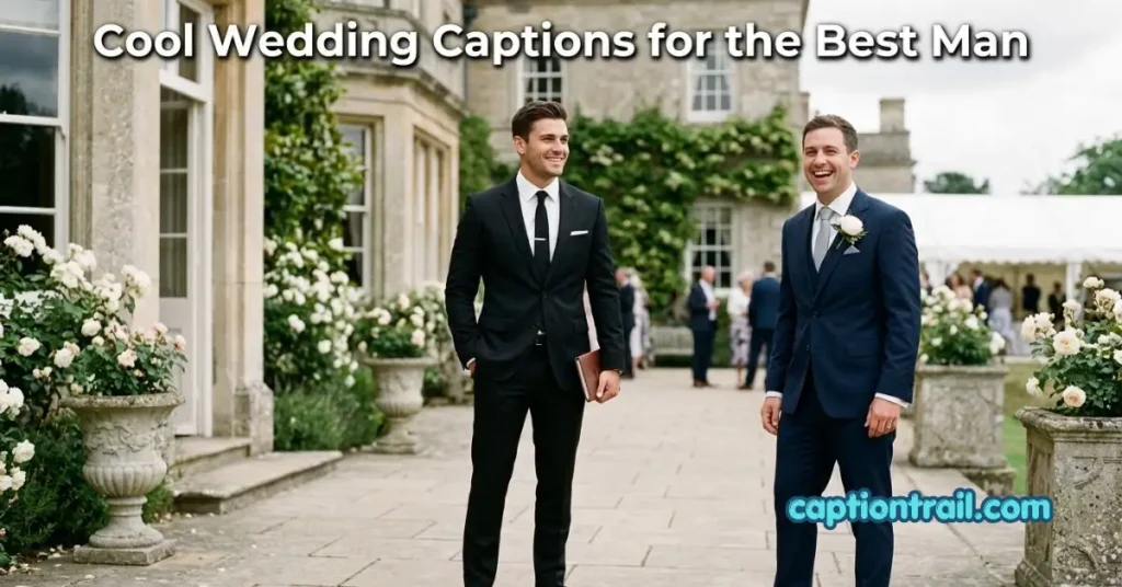 Best Man Captions for Instagram