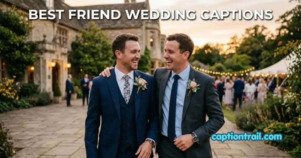 Best Man Captions for Instagram