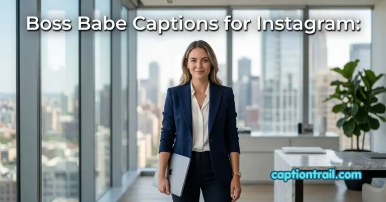 Boss Babe Captions for Instagram