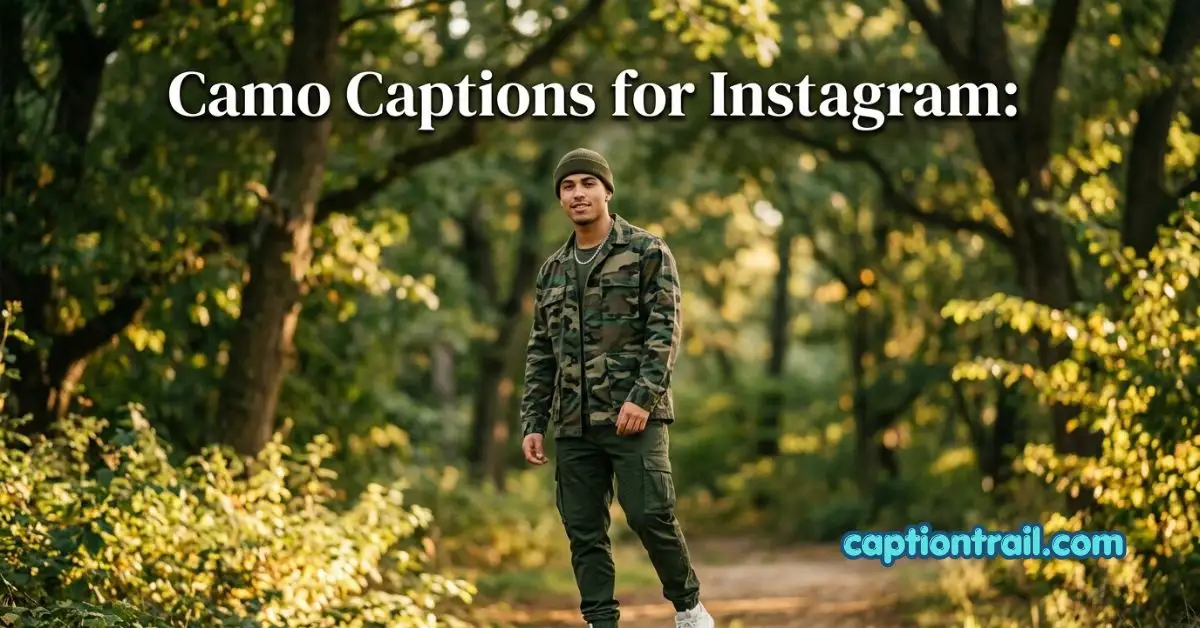 Camo Captions for Instagram