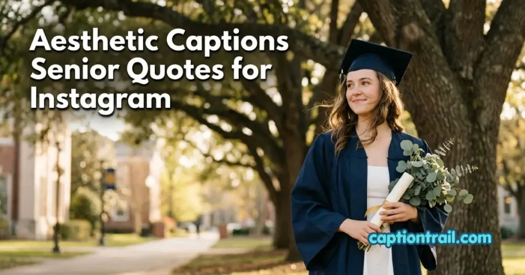 Captions Senior Quotes for Instagram