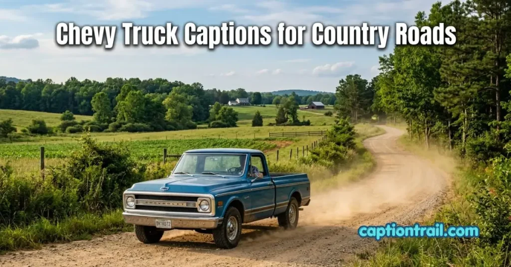 Chevy Truck Captions for Instagram
