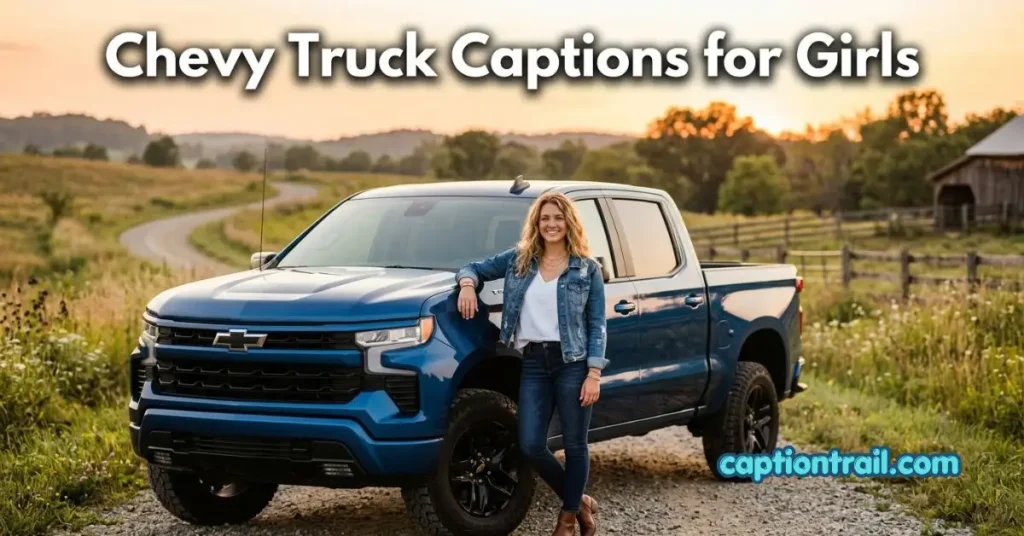 Chevy Truck Captions for Instagram