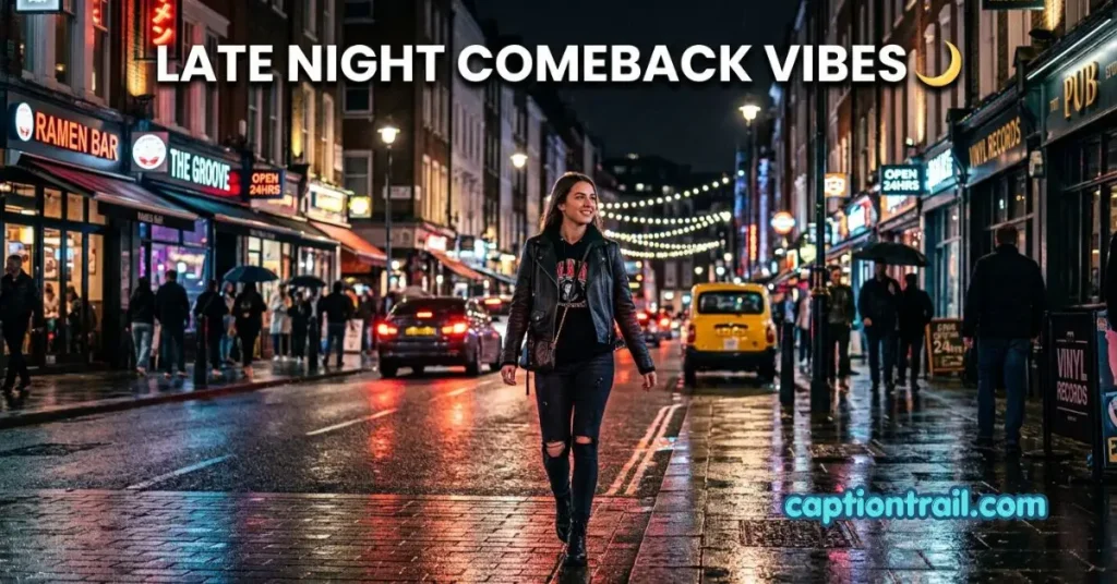 Come Back Captions for Instagram