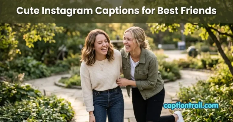Cute Instagram Captions for Best Friends