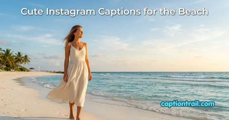 Cute Instagram Captions for the Beach