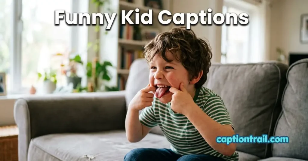 Cute Kid Captions for Instagram