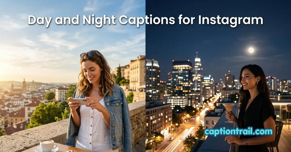 Day and Night Captions for Instagram