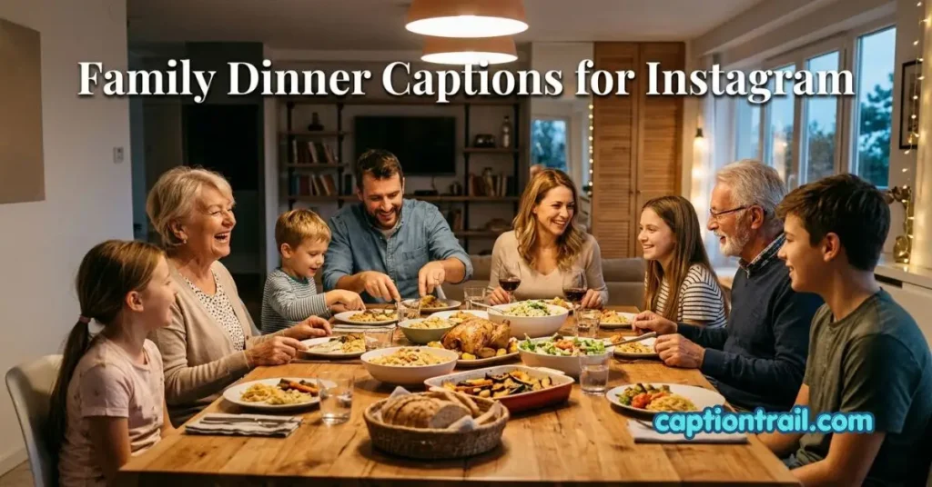 Dining Room Captions for Instagram