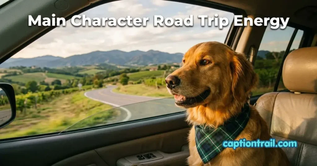 Dog Car Ride Captions for Instagram