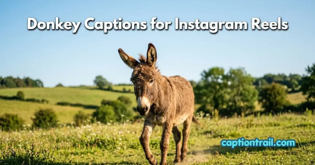 Donkey Captions for Instagram