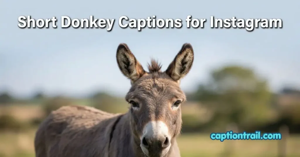 Donkey Captions for Instagram