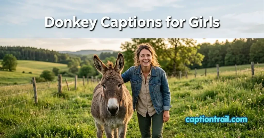 Donkey Captions for Instagram
