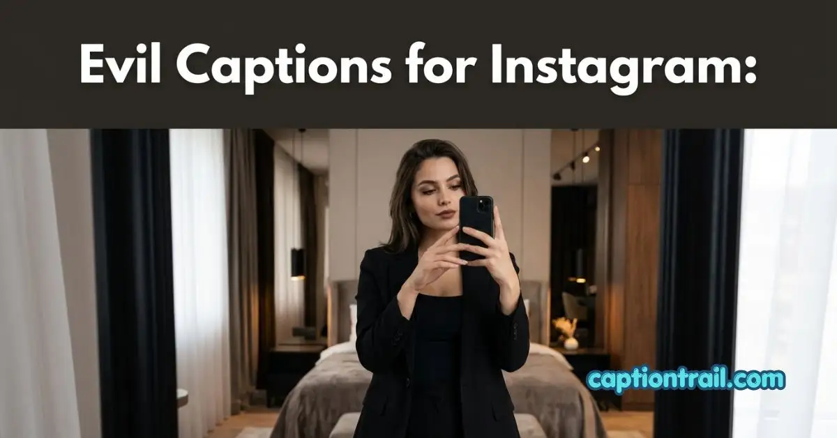 Evil Captions for Instagram