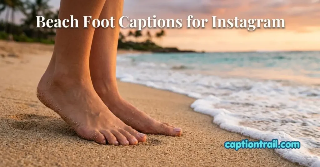Foot Captions for Instagram