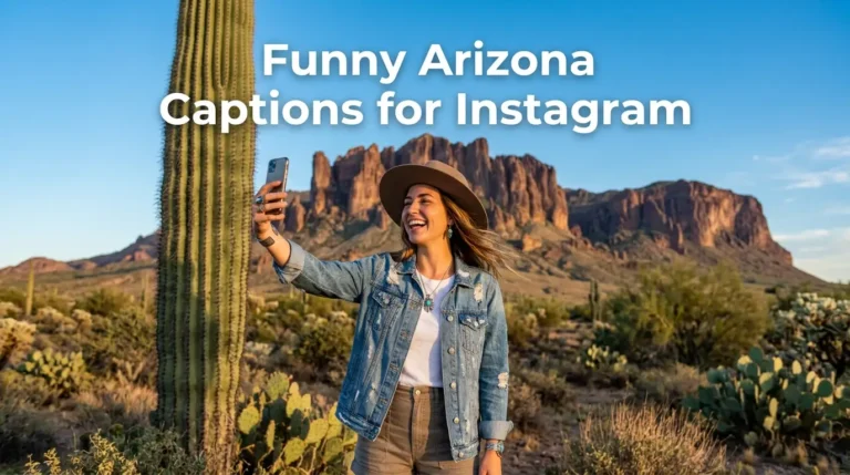 Funny Arizona Captions for Instagram