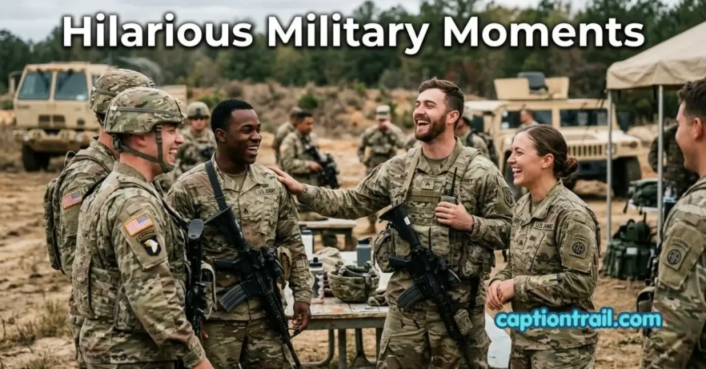 Funny Army Captions for Instagram