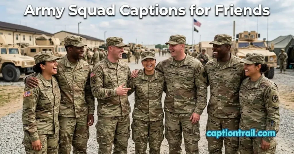 Funny Army Captions for Instagram