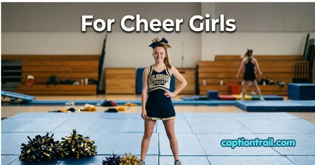 Funny Cheer Captions for Instagram