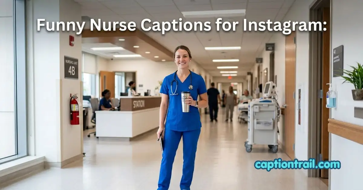 Funny Nurse Captions for Instagram