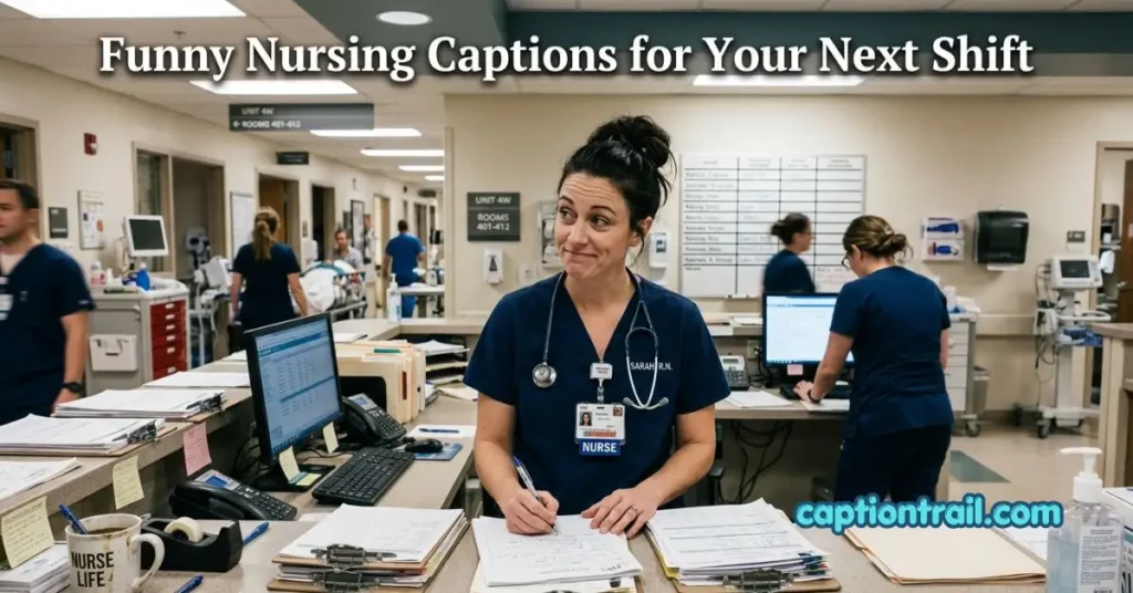 Funny Nurse Captions for Instagram