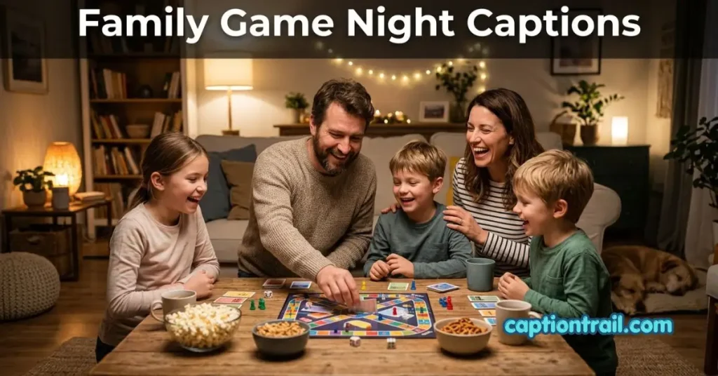 Game Night Captions for Instagram