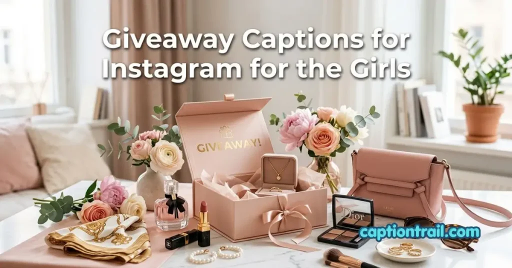 Giveaway Captions for Instagram