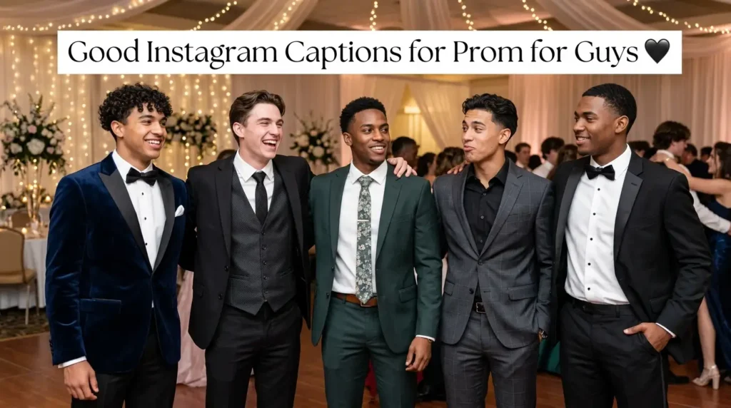 Good Instagram Captions for Prom