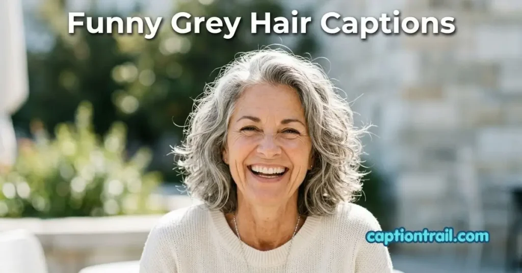 Grey Hair Captions for Instagram