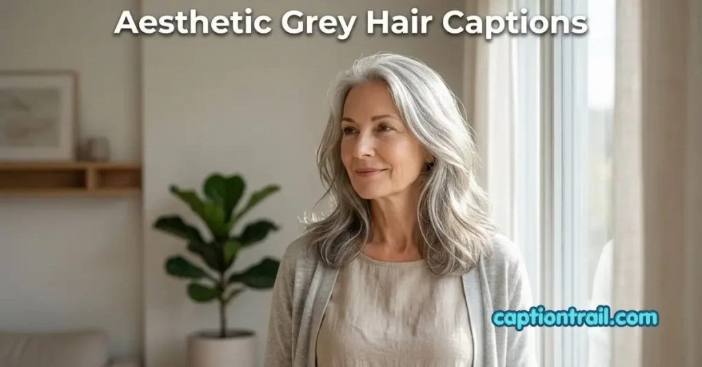 Grey Hair Captions for Instagram