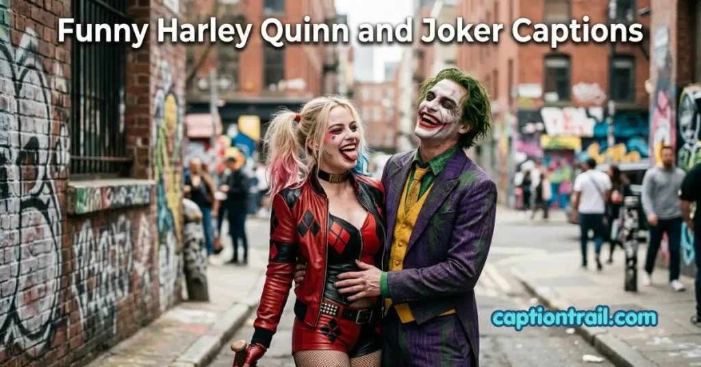 Harley Quinn and Joker Captions for Instagram