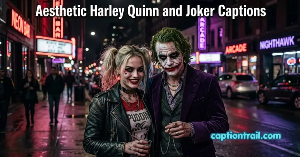 Harley Quinn and Joker Captions for Instagram