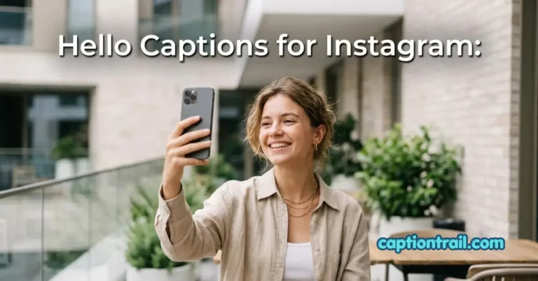 Hello Captions for Instagram