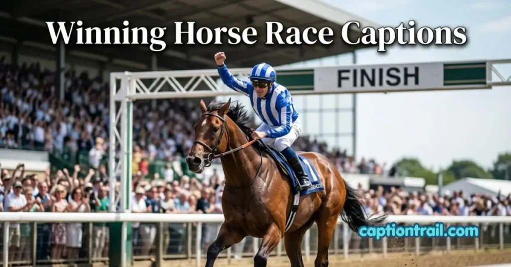 Horse Race Captions for Instagram