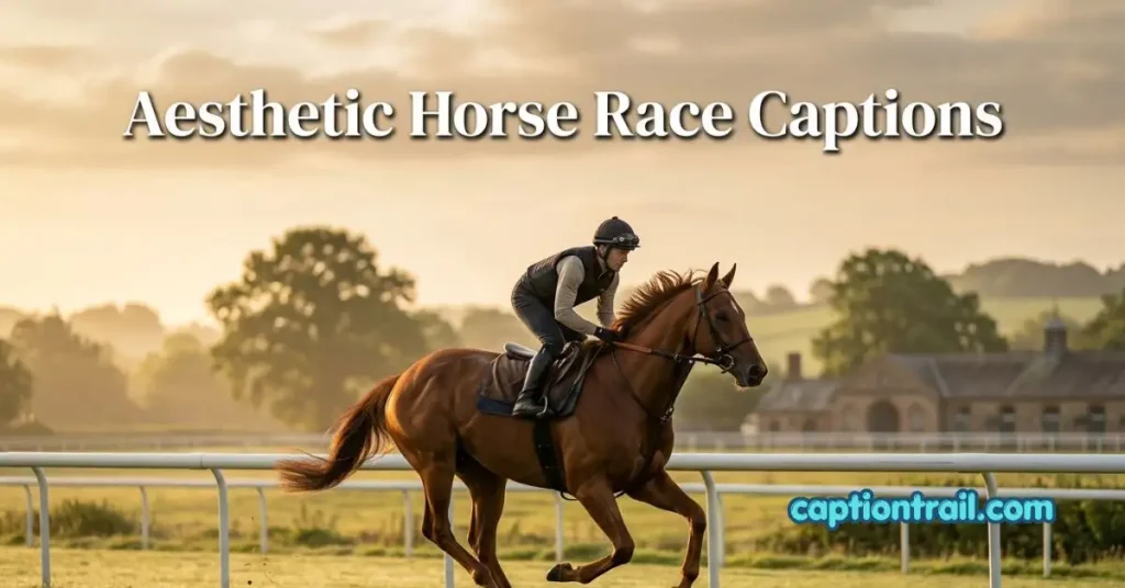Horse Race Captions for Instagram
