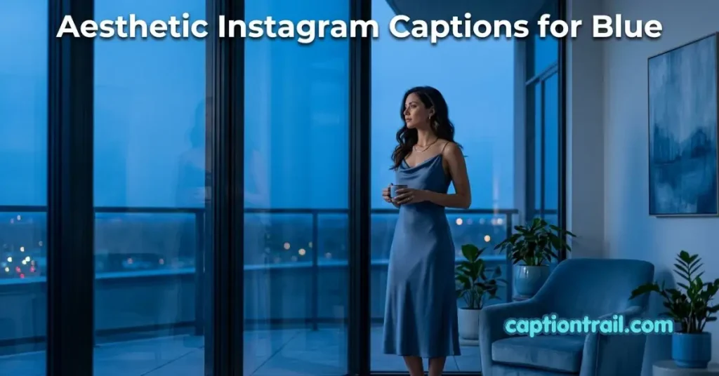 Instagram Captions for Blue