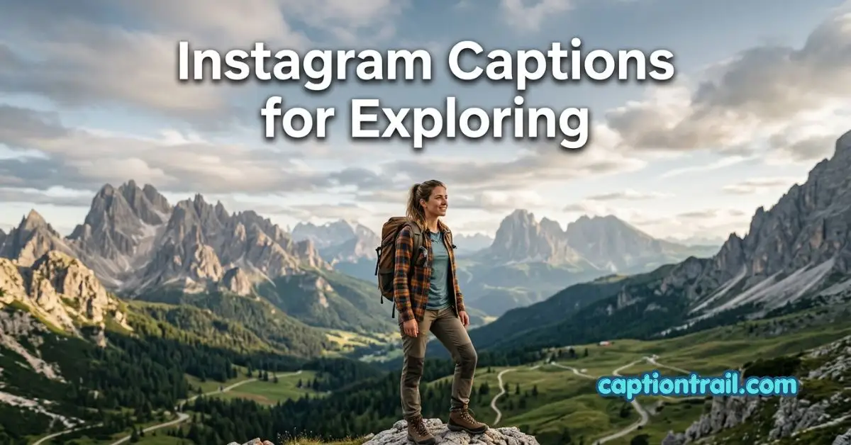 Instagram Captions for Exploring