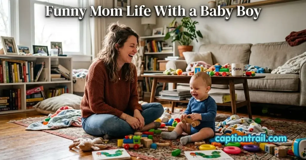 Instagram Captions for Mom and Baby Boy