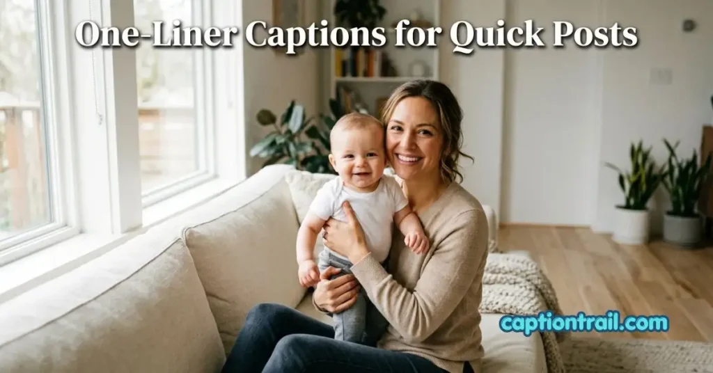 Instagram Captions for Mom and Baby Boy